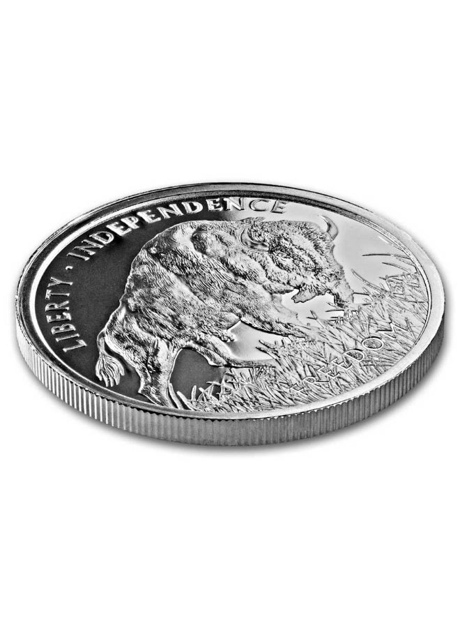 PAMP Suisse American Buffalo Silver 1 oz (31.1 gram) Coin - Image 3